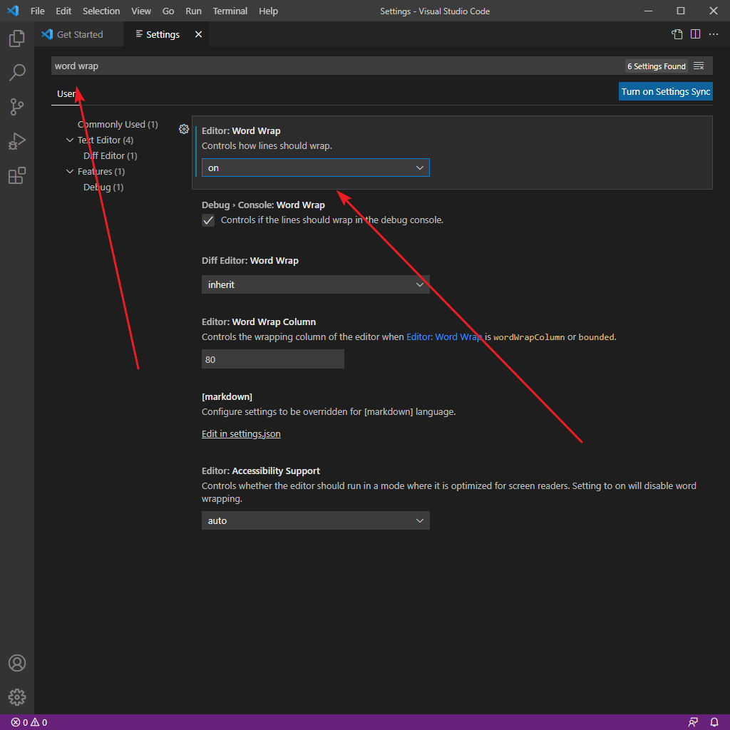 Visual Studio Code / 자동 줄바꿈 설정하는 방법 – CODING FACTORY